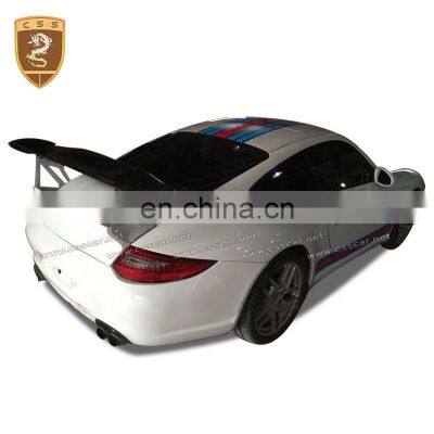 Aftermarket car parts carbon fiber rear wing spoiler for porsche 997 car body kit for cars wholesale