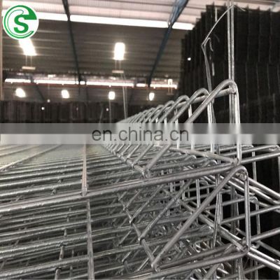 Hot-dipped Galvanised BRC Rolled Top Bottom Metal Wire Welded Mesh Fence