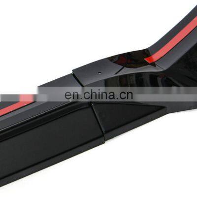 Glossy Black Painted Front Lip Bumper Lip for Mercedes Benz C-Class W205 C43 C250 C300 C350 2015-2018 photo-5