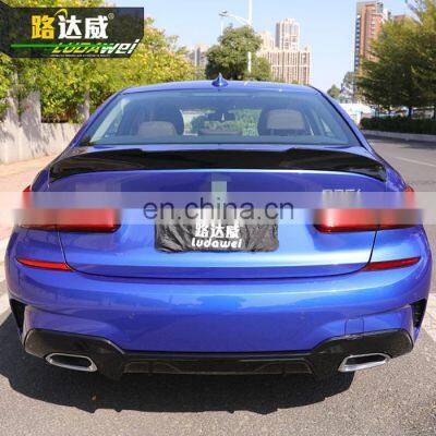 AC Tail Wing Gloss Black 2019+ Rear Spoiler Wing for BMW 3 Series G20 Rear Wing photo-3