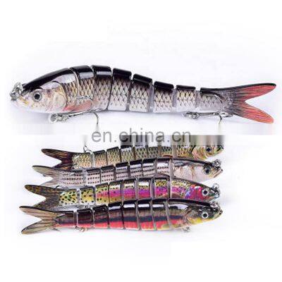 Sinking Wobblers 14cm 27g segment lure Multi Jointed plastic Swimbait Hard Artificial Bait Pike/Bass Fishing Lure Crankbait