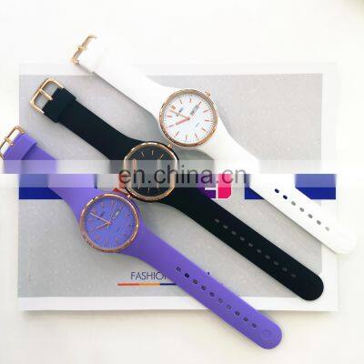 Skmei 1747 Ladies Silicone Watch Elegant Quartz Watch For Women Relojes Mujer Wristwatches photo-3