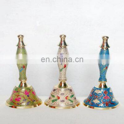 high quality brass indian handmade metal bell