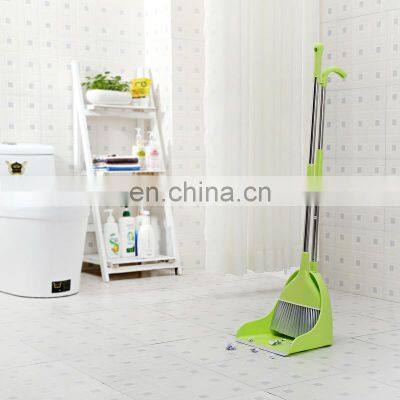 Modern Sleek Creative Broom And Dustpan With Stainless Steel Long Handle photo-5