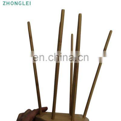 Bamboo Wood Storage Plastic Bag Drying Rack Bamboo Drying Rack photo-3
