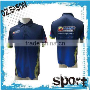 Custom high quality gym polo shirt manufacturer