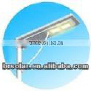 High Quality Integrated smart all in one solar street light led esl-16 30W/40W with SON , Rohs