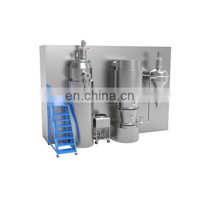 Factory Supply Lab high efficiency Vertical batch type fluid bed dryer