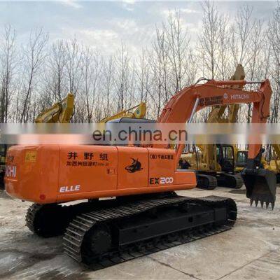 Low working hours ex200-5 ex200 hitachi excavator