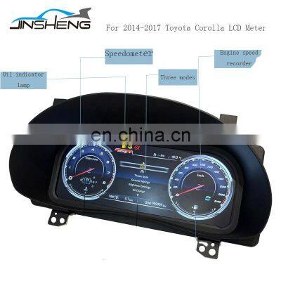 Fit 2014 2015 2016 2017 Toyota Corolla car LCD dashboard instrument