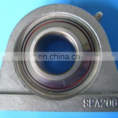 30mm bore SPA206 Stainless Steel pillow block ball bearing SUCPA206 SUCPA206-18