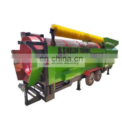 Best price rotary trommel drum screen and river sand trommel screen