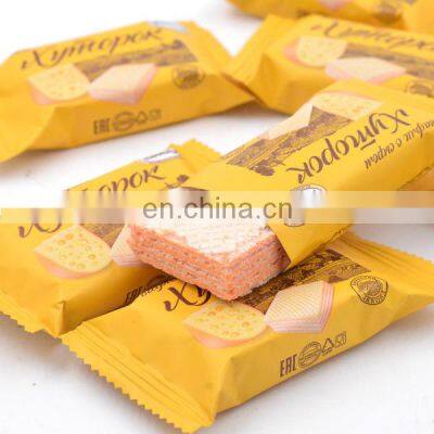 Waffle Wafer Biscuits Automatic Packing Line Packing Machine