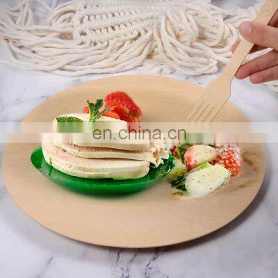 Customized 100% Natural Bamboo Spoon Fork Knife Disposable Bamboo Cutlery Set