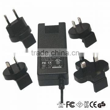 CE/UL/CUL/FCC approval laptop power adapter mass power ac adapter 24v 1a