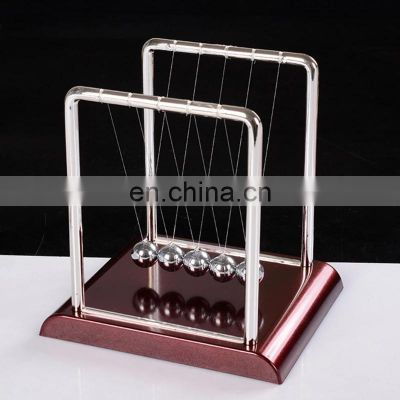 Newton Cradle Physics Science Pendulum Educational Juguetes Kids Toys Children Metal Balance Ball Antistress Games Toy Desk