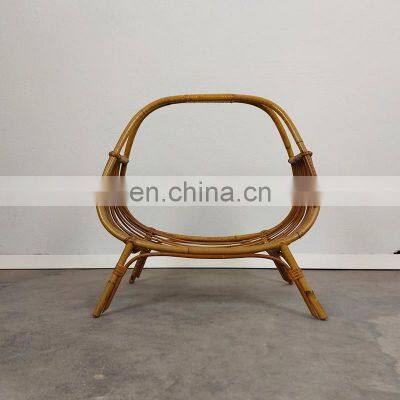 Vietnam Supplier Vintage Rattan Magazine Rack, Magazine Holder, Wicker Book Storage Organizer Cheap Wholesale photo-4