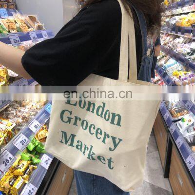 Hot Sale Fashion Design Eco-friendly Reusable Bags Cotton Heavy Duty Custom Women Cotton Canvas Shopping Bags photo-5