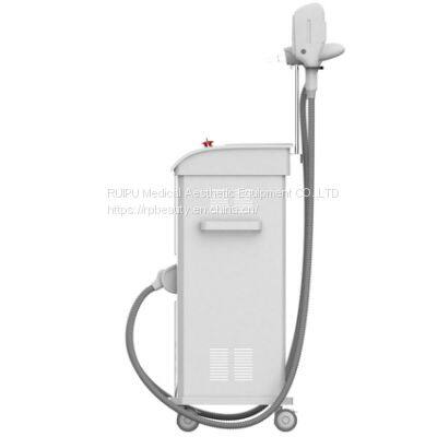 Stand IPL YAG RF 3 in 1 function hair removal skin rejuvenation laser machine