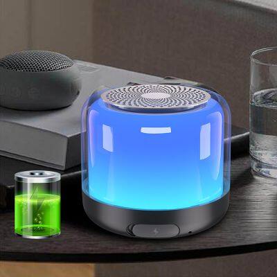 High Quality Mini LED Color Music Box Bass Speaker Bluetooth Waterproof Alto Falante Portable Wireless Bocinas Bluetooth Speaker