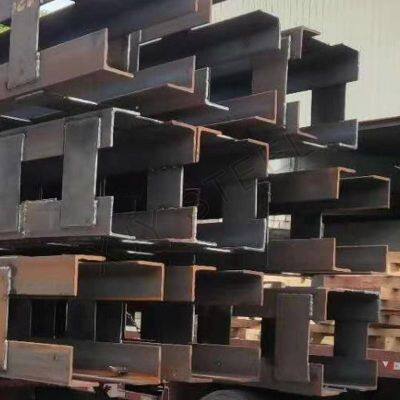 Lattice steel member