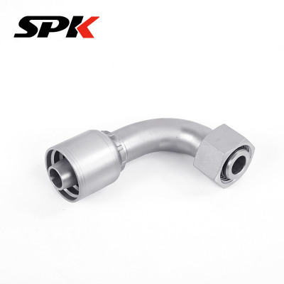 Parker  One-Piece Hose Crimp Fittings, Metric Crimp-Type Three-Piece Hose Fittings, Rubber Hose Crimp Fittings