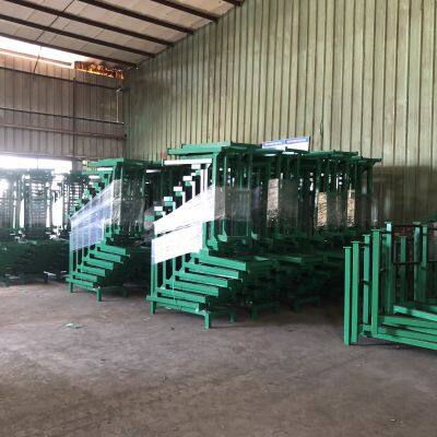 Подвижный складываемый стеллаж для паллет для складского хранения