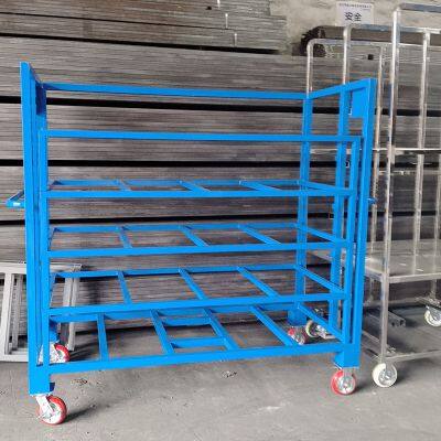 Corrosion-Resistant Automotive Parts Trolley for Assembly Line Transport photo-5