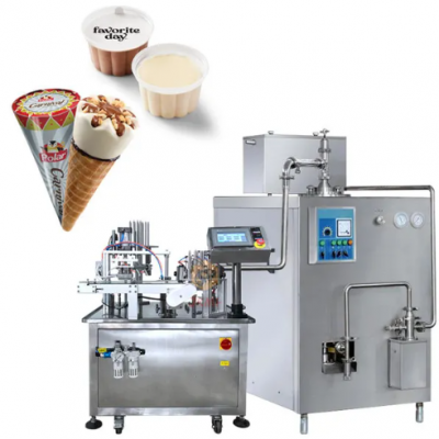 Máquina de congelar sorvete de 300 L/Hora
