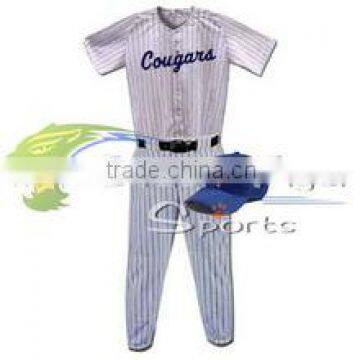 Baseball Uniforms , 2016 hot selling cheap custom design baseball jersey uniform