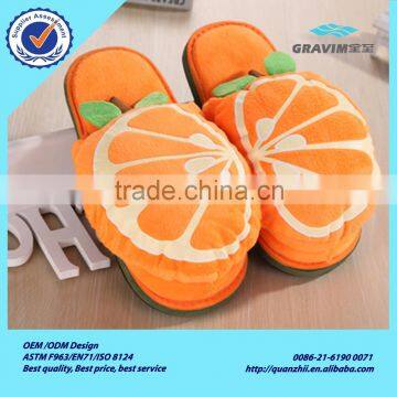 Wholesale fruit colour slippers