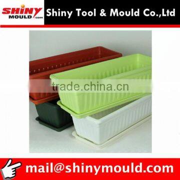 plastic pot injection mold,commodity plastic flower plant pot mould