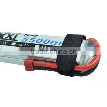 High Powe Lipo Battery 5500mah 7.4v With Universal Plug System photo-2