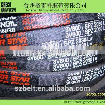 Wrapped V belt