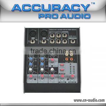 Professional 6 Channels Sound Mixer ME-602