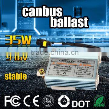 Factory Supply! Xenon Hid 35w magnetic EMC Ballast 12V 24V 23kv 9-32v hid xenon light bulbs 35 watt Canbus ballast