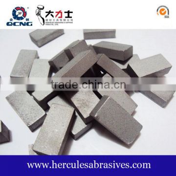 Gang saw segment for gang saw blade, marble cutting segment