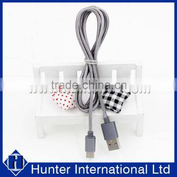 Hot Sell Colorful Woven USB Type-C Cable