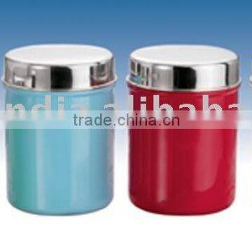 Stainless Steel Canister with color