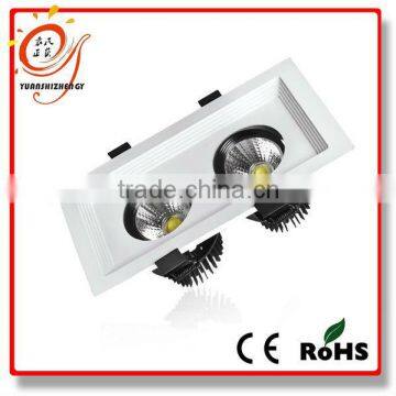 High quality warm white led grille panel light