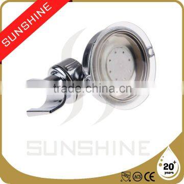 Quality Adjustable Attachable Rotatable Chromed Shower Head Holder Wall Suction Bracket SS5031