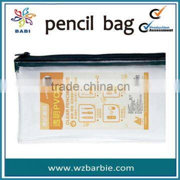 pvc foldable plastic pencil bag