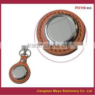 Custom Leather Metal Key Ring, Wholesale Custom Leather Metal Keyring photo-3