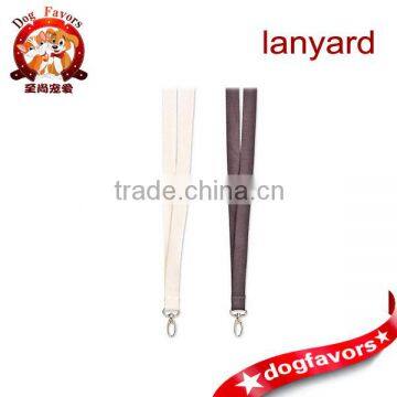 YiFooHang Soft Nylon Lanyard - Natural