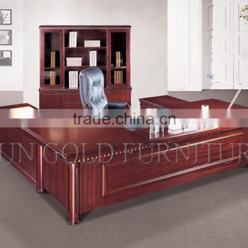 2015 Popular Modern commercial furniture wood desk,executive boss desk(SZ-OD544)