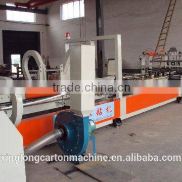 automatic corrugated cardboard folder gluer machine