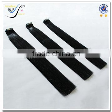 Wholesale top quality black hair 100% virgin human hair invisible tape hair extensions                        
                                                                                Supplier's Choice