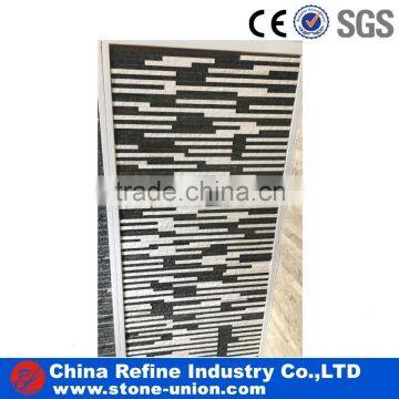 popular design black and white natural stone cheap