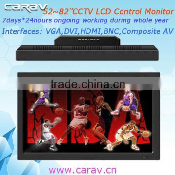 OEM/ODM 55 Inch LCD CCTV Monitor With VGA/HDMI/DVI/BNC/Composite AV Support Operating Life for 60000 hours