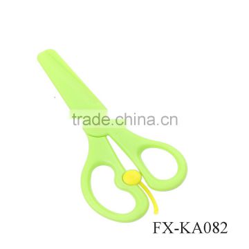 KA082 Full plastic material handcraft scissors dapur masakan